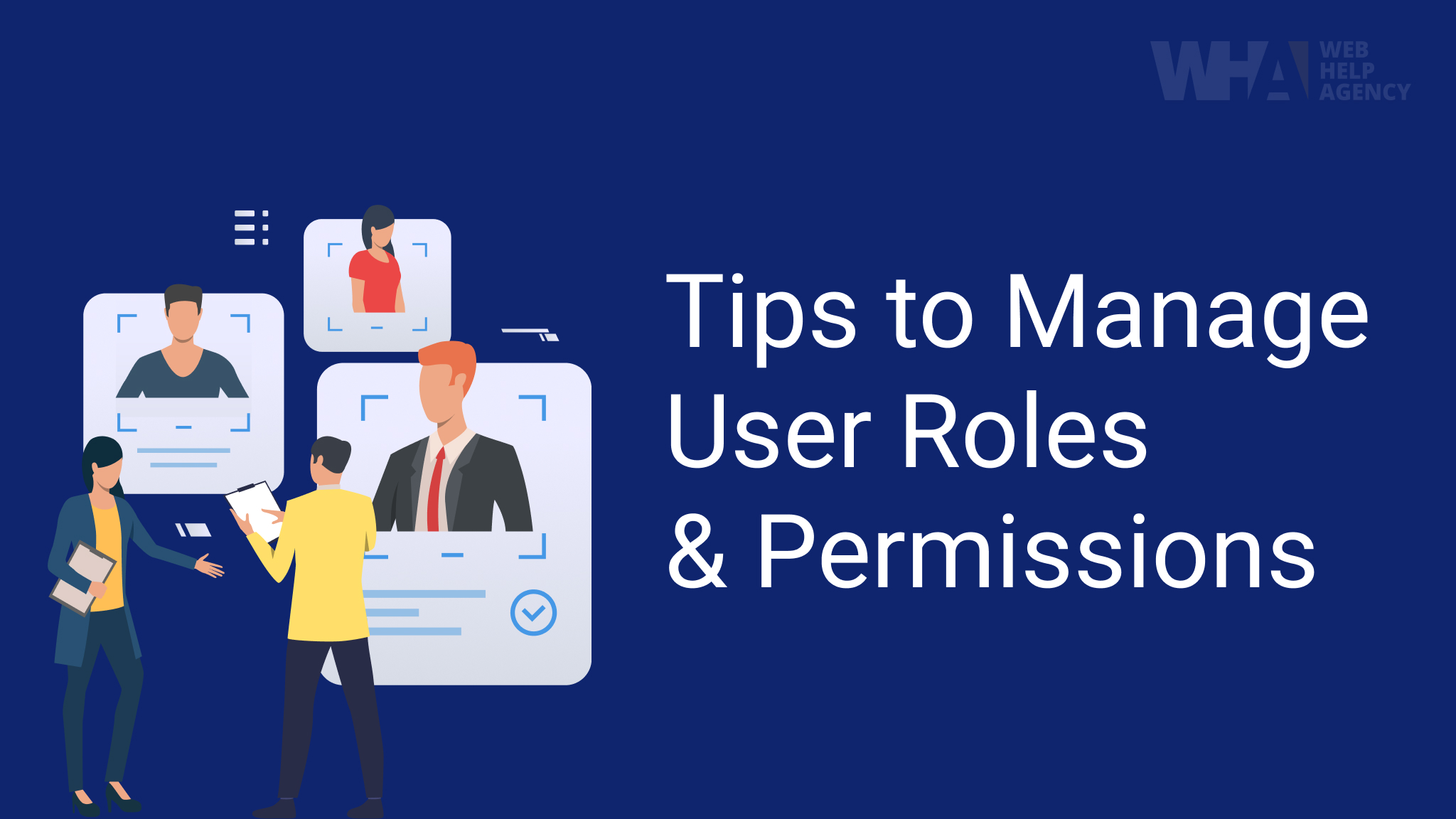 Tips to Manage User Roles & Permissions