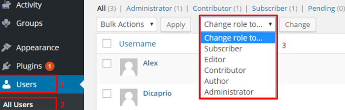 WordPress User Roles