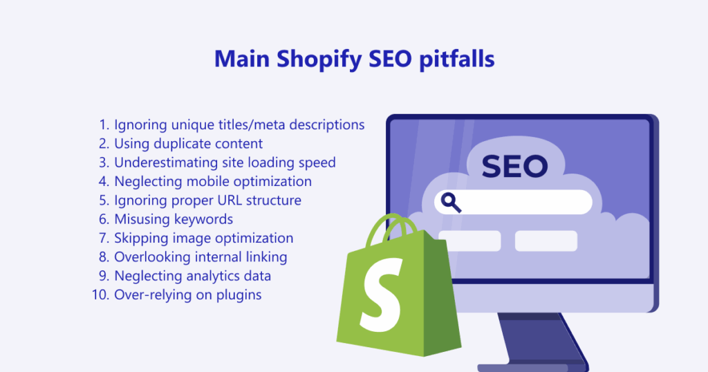 Biggest Shopify SEO errors