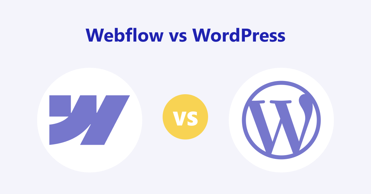 Webflow vs WordPress