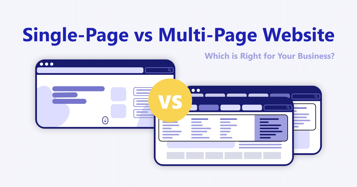 Single Page vs Multi Page Website